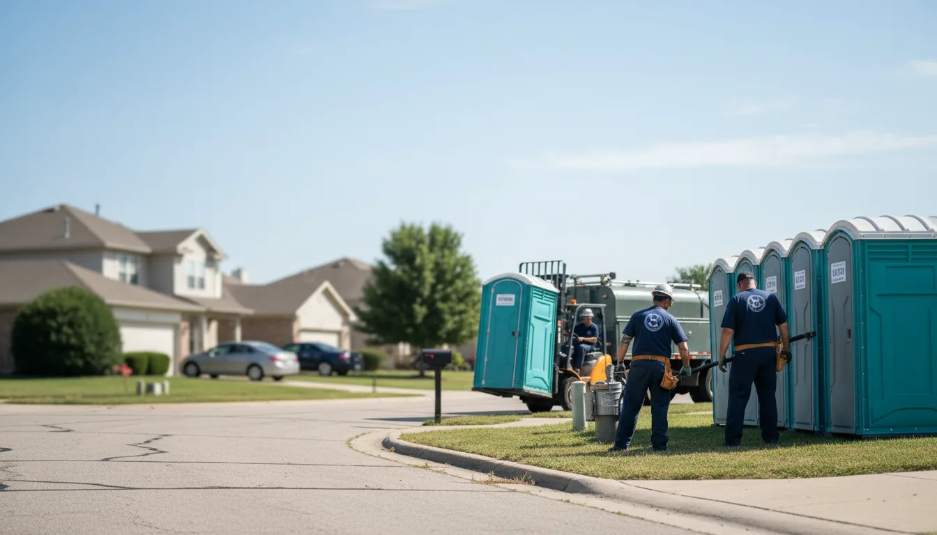 Porta Potty Rental in Goddard, KS near me